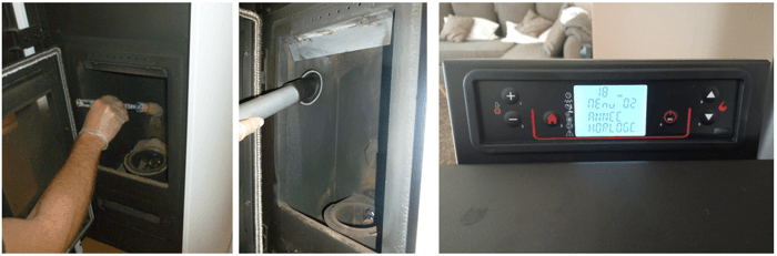 entretien poele granule chambre combustion