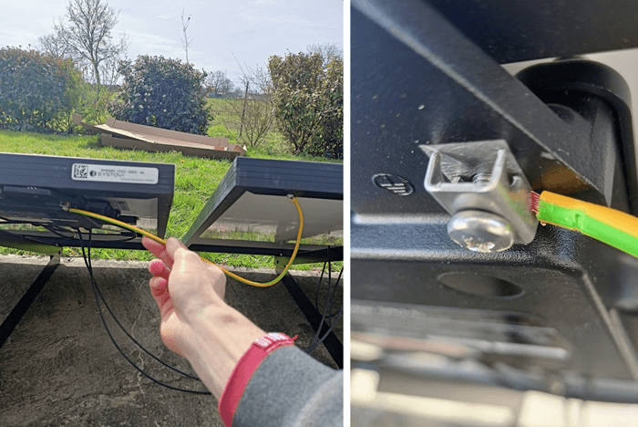 installation panneau solaire plug and play