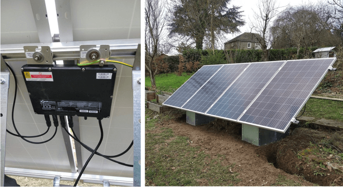 panneau solaire puissance 1 kWc