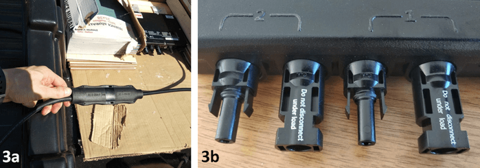 panneau solaire branchement micro onduleur