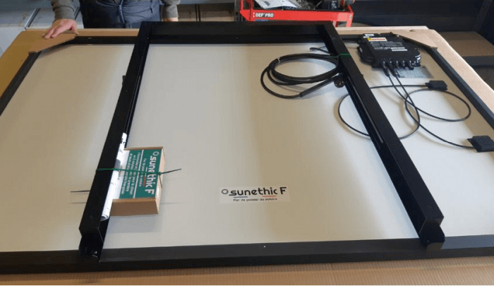 station solaire plug and play